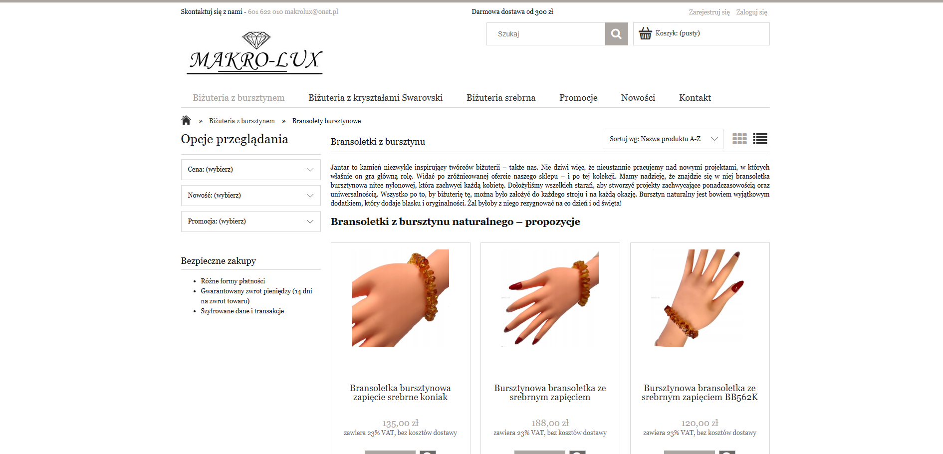 Jak rozpoznać autentyczne bransoletki z bursztynu?