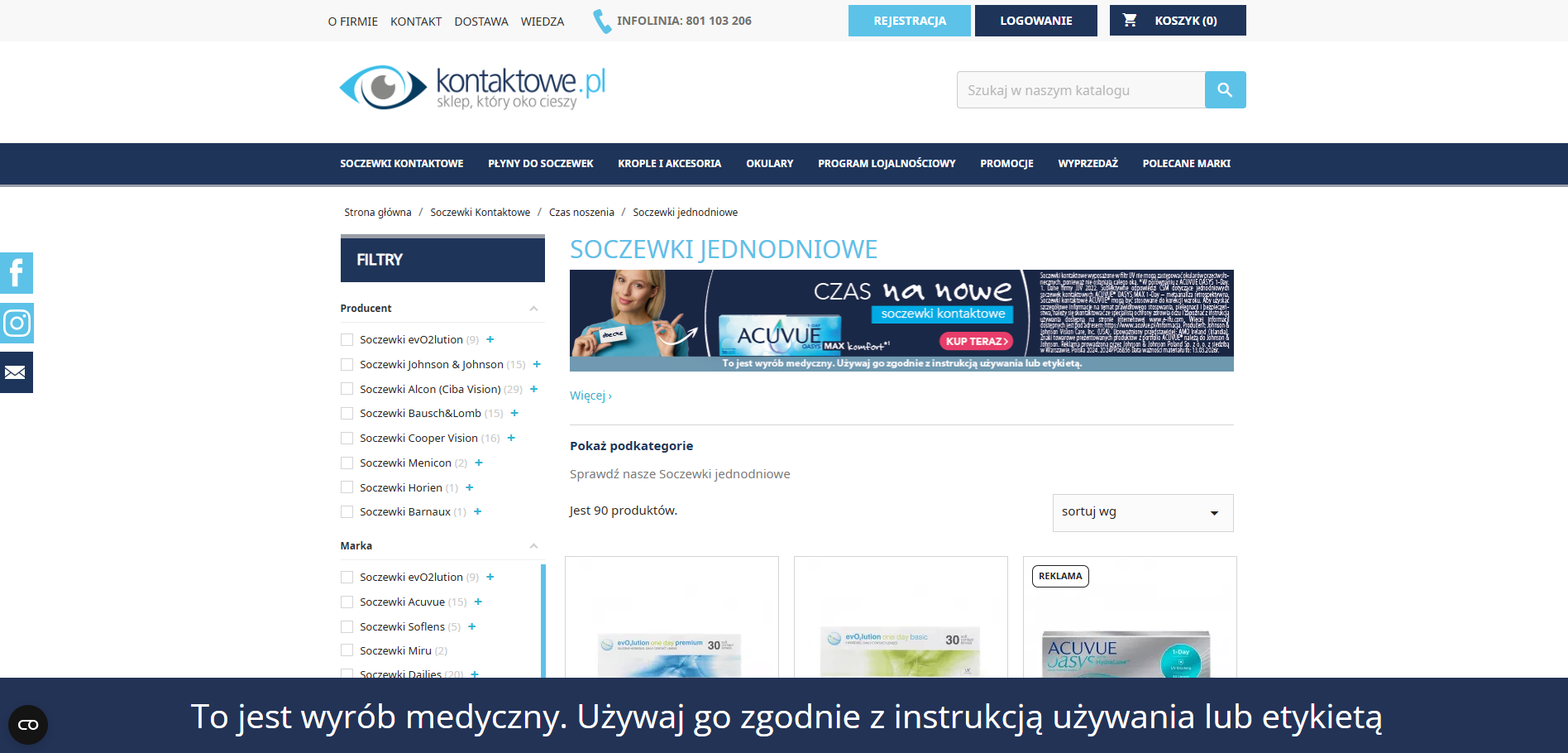 Soczewki jednodniowe czy miesięczne – co wybrać?