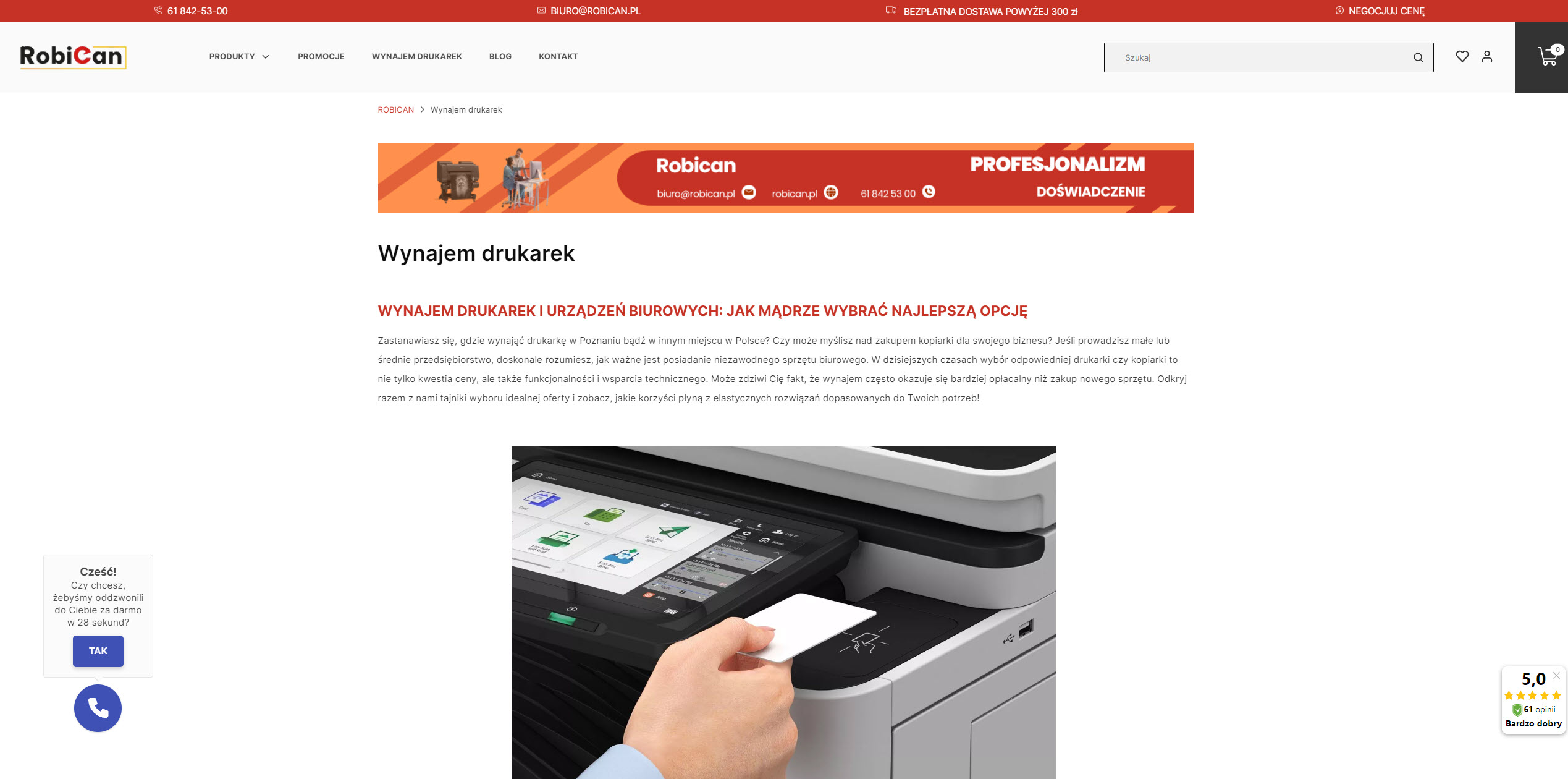 Dlaczego firmy coraz częściej wybierają wynajem drukarek? Trendy w Poznaniu i w nowoczesnych biurach